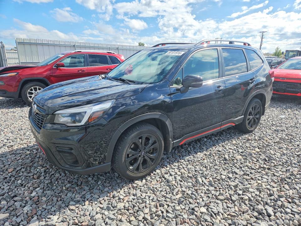 2021 Subaru Forester VIN JF2SKALC5MH543366 COPART salvage auction — HAIL, Wi - Salvage - Multiple Brands, sold $6,700 on 2026-07-20 (photo 1)