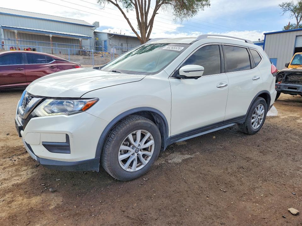 2018 Nissan Rogue VIN JN8AT2MV5JW306627 COPART salvage auction — REAR END, Nm - Cert Of Title-Salvage, sold $2,800 on 2026-07-13 (photo 1)