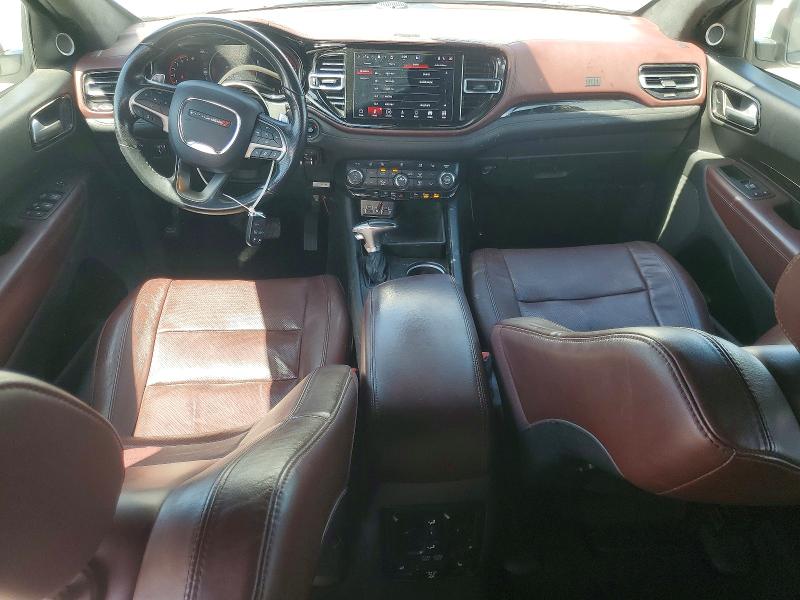 2022 Dodge Durango VIN 1C4SDJET5NC219032 COPART salvage auction — REAR END, Nv - Salvage Title, sold $15,900 on 2026-07-30 (photo 8)