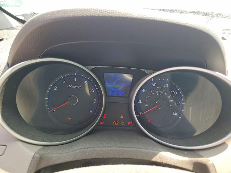 2013 Hyundai VIN KM8JU3AC2DU724754 COPART salvage auction — UNDERCARRIAGE, AL - CERT OF TITLE-SALVAGE TITLE (P), sold $1,650 on 2026-07-28 (photo 9)