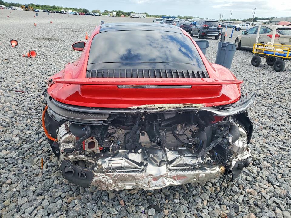 2026 Porsche 911 VIN WP0AD2A92TS265190 COPART salvage auction — REAR END, FL - CERT OF TITLE SLVG REBUILDABLE, sold $141,000 on 2026-08-04 (photo 6)