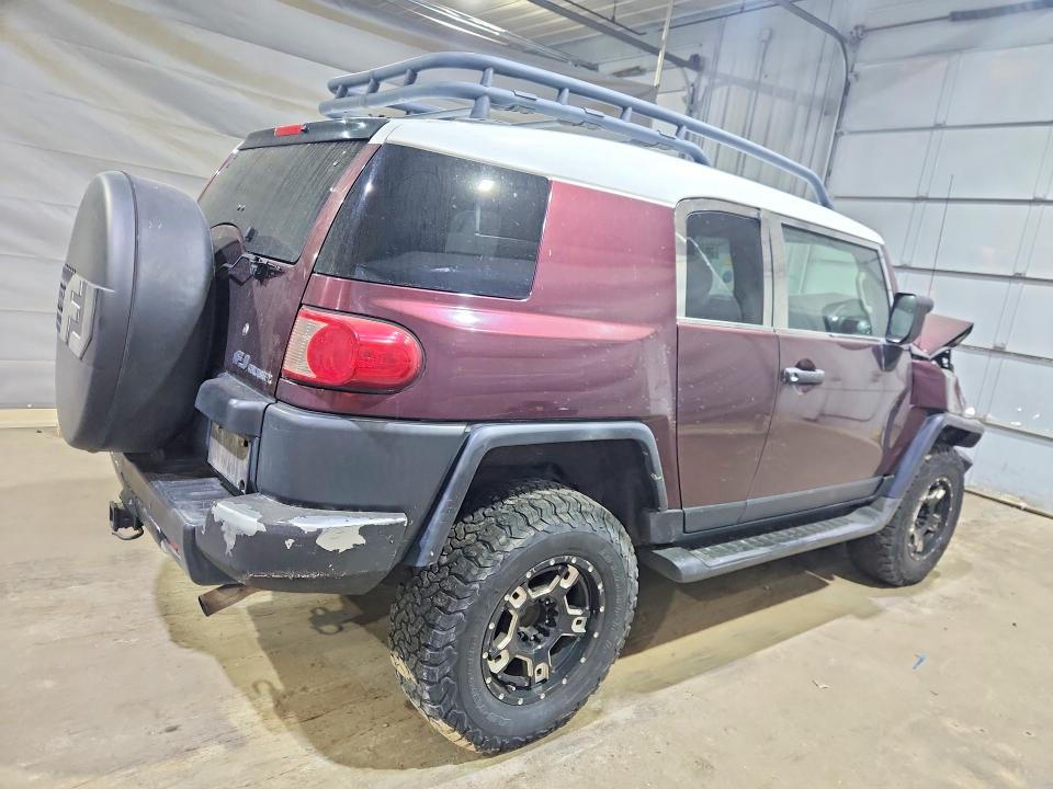2007 Toyota Fj cruiser VIN JTEBU11F970091572 COPART salvage auction — FRONT END, Me - Cert Of Title-Salvage Collisio, sold $3,150 on 2026-07-14 (photo 3)