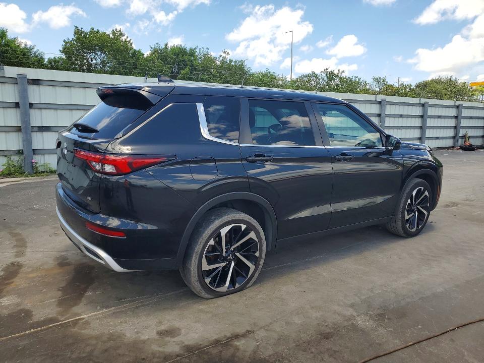 2023 Mitsubishi Outlander VIN JA4J3UA87PZ016784 COPART salvage auction — DAMAGE HISTORY, Fl - Certificate Of Title (P), sold $10,900 on 2026-07-27 (photo 3)