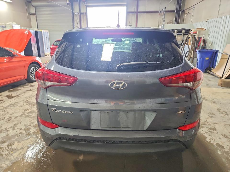 2018 Hyundai Tucson VIN KM8J2CA48JU760846 COPART salvage auction — HAIL, Il - Salvage Certificate, sold $2,400 on 2026-07-28 (photo 6)