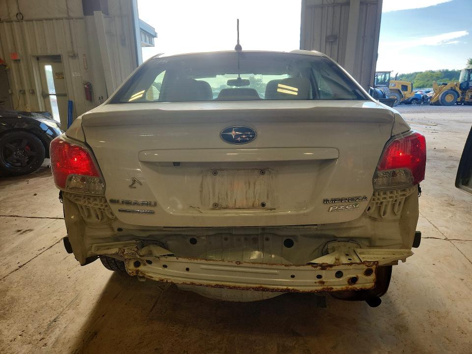 2016 Subaru Impreza VIN JF1GJAB63GH007108 COPART salvage auction — REAR END, Wi - Junked Vehicle Bill Of Sale, sold $525 on 2026-07-06 (photo 6)