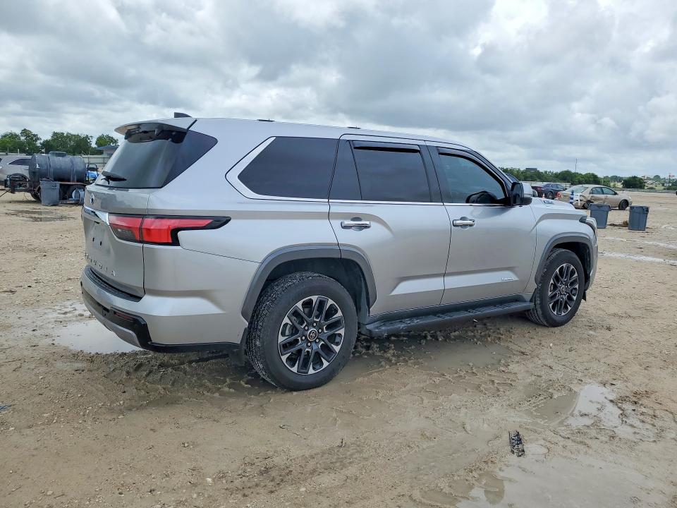 2023 Toyota Sequoia VIN 7SVAAABA0PX005705 COPART salvage auction — MINOR DENT/SCRATCHES, Tx - Certificate Of Title (P), sold $41,750 on 2026-07-02 (photo 3)