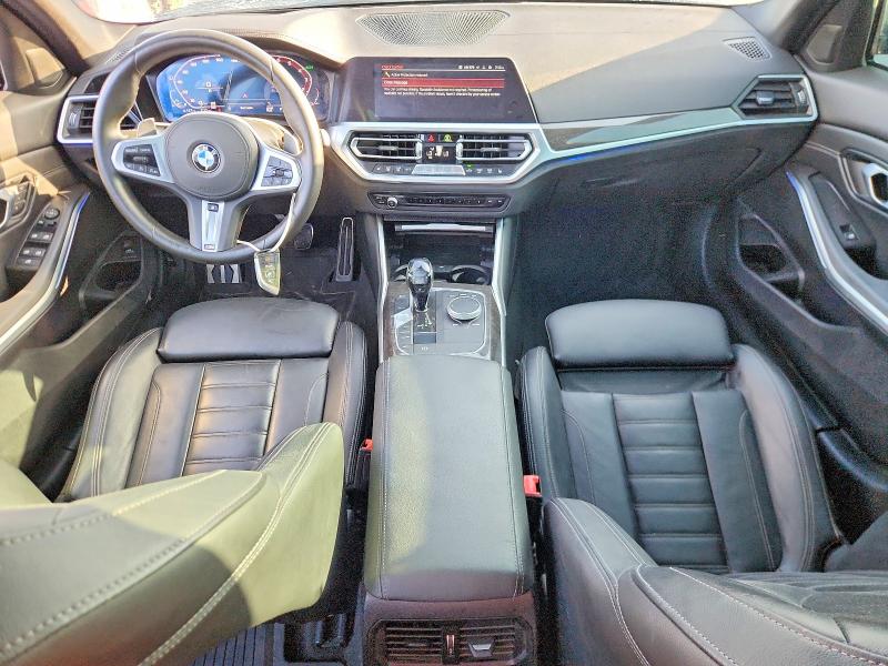 2021 BMW M3 VIN 3MW5U9J07M8B65498 COPART salvage auction — NORMAL WEAR, Fl - Cert Of Title-Slvg Rebld Flood (P), sold $22,900 on 2026-07-27 (photo 8)