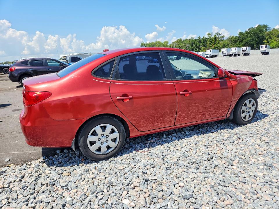 2009 Hyundai Elantra VIN KMHDU46D99U640166 COPART salvage auction — FRONT END, Fl - Cert Of Title Slvg Rebuildable, sold $450 on 2026-07-13 (photo 3)