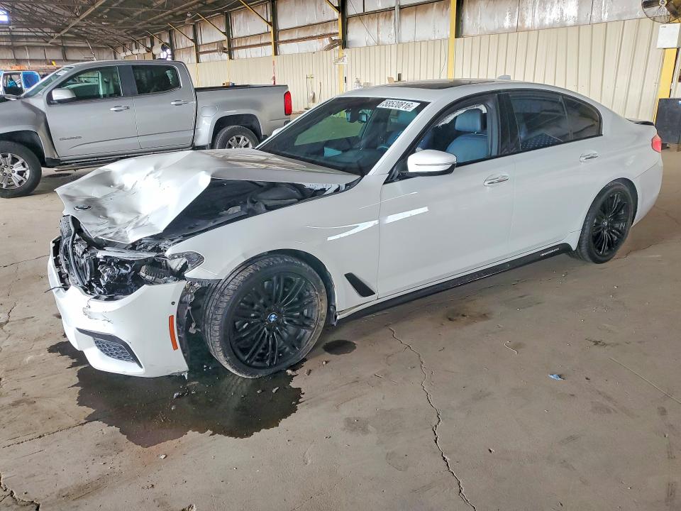2017 BMW 5er VIN WBAJE5C30HG916458 COPART salvage auction — FRONT END, Az - Cert Of Title - Salvage, sold $3,800 on 2026-07-22 (photo 1)