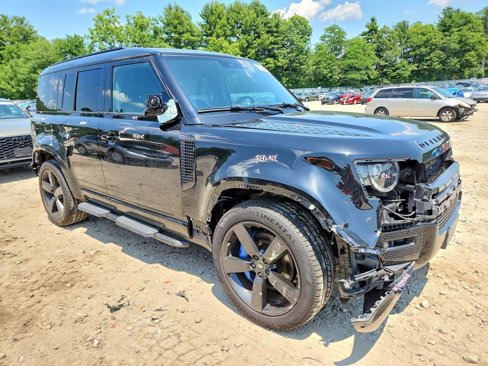 2024 Land rover Defender VIN SALE2EEU6R2289663 COPART salvage auction — ALL OVER, Ma - Cert Of Title-Salvage, sold $49,750 on 2026-07-16 (photo 4)