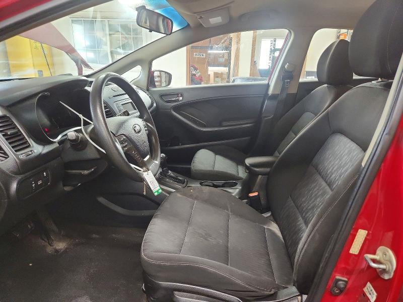 2016 Kia Forte VIN KNAFK4A6XG5474823 COPART salvage auction — FRONT END, Il - Salvage Certificate, sold $550 on 2026-07-13 (photo 7)