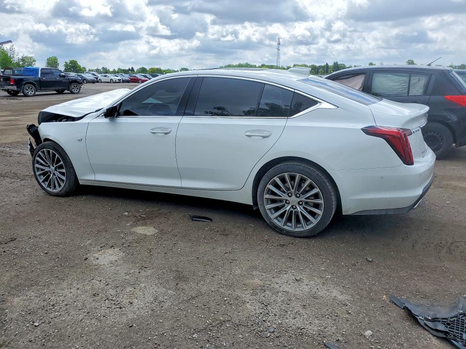 2025 Cadillac Ct5 VIN 1G6DS5RK0S0107729 COPART salvage auction — FRONT END, ON - PERMIT SALVAGE, sold $7,500 on 2026-07-28 (photo 2)