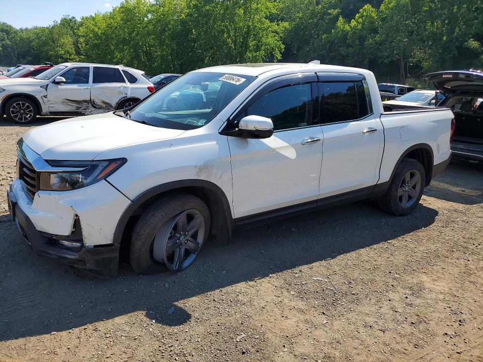 2022 Honda Ridgeline VIN 5FPYK3F77NB035038 — COPART salvage auction photo
