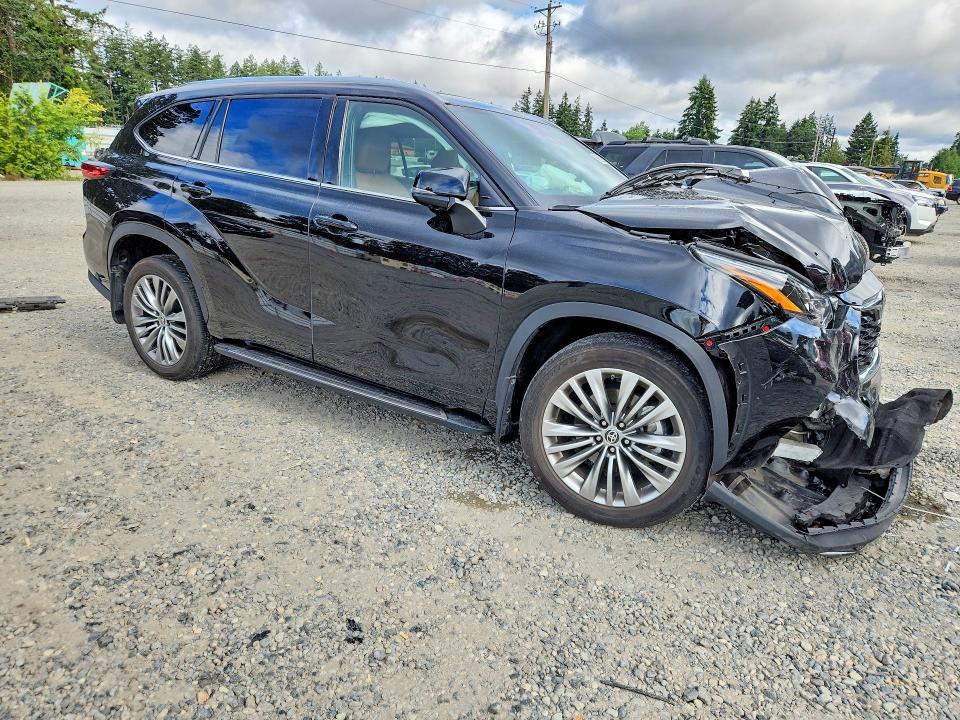 2021 Toyota VIN 5TDFZRBH8MS084319 COPART salvage auction — FRONT END, Wa - Bill Of Sale, sold $14,900 on 2026-07-14 (photo 4)