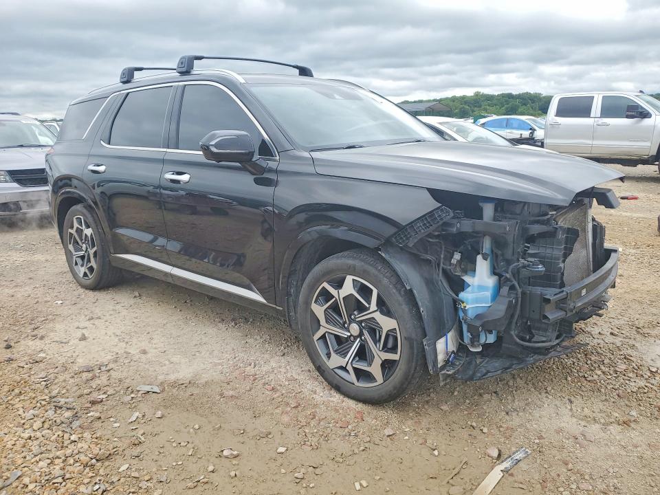 2021 Hyundai VIN KM8R7DHE6MU318127 COPART salvage auction — FRONT END, Mo - Salvage Certificate Of Title, sold $350 on 2026-07-28 (photo 4)