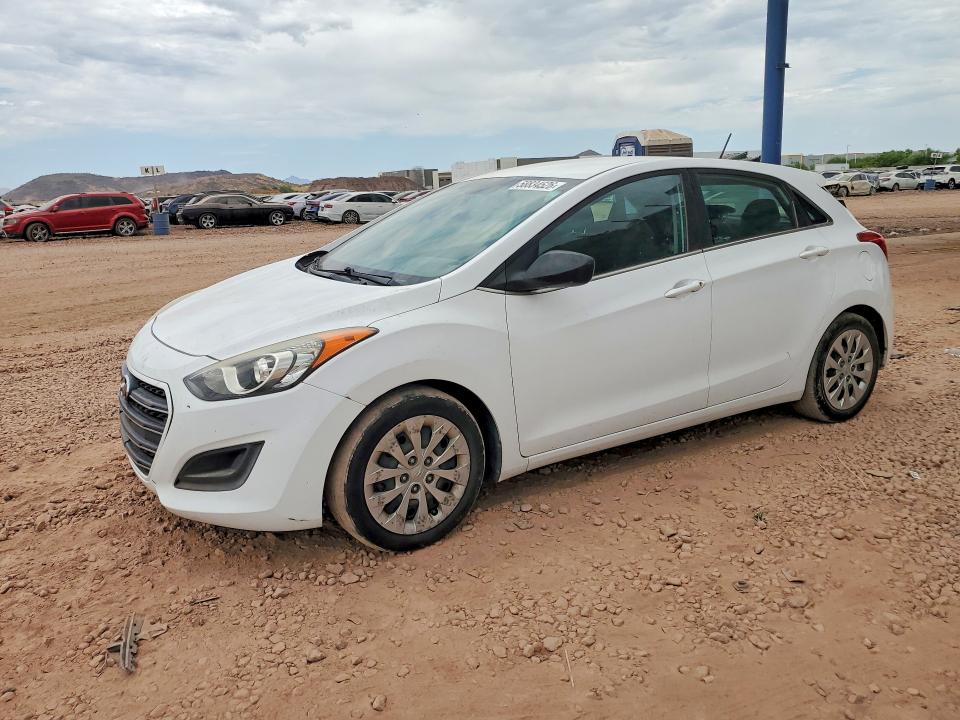 2017 Hyundai Elantra VIN KMHD35LH6HU380663 COPART salvage auction — MECHANICAL, Az - Certificate Of Title, sold $3,700 on 2026-07-28 (photo 1)