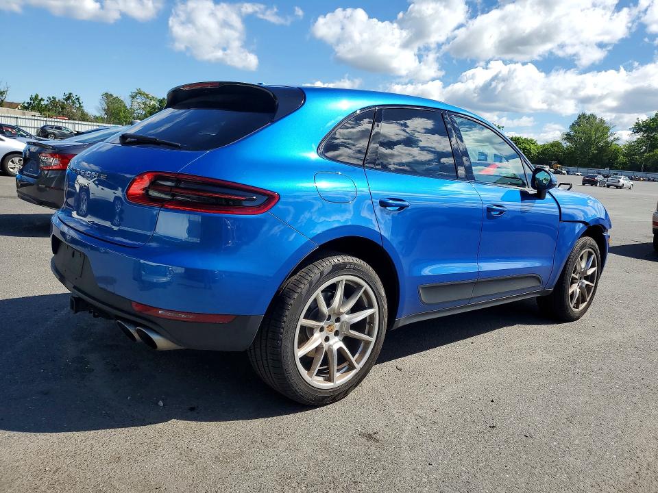 2017 Porsche Macan VIN WP1AB2A50HLB20751 COPART salvage auction — FRONT END, NJ - CERT OF TITLE-SALVAGE, sold $11,000 on 2026-07-30 (photo 3)
