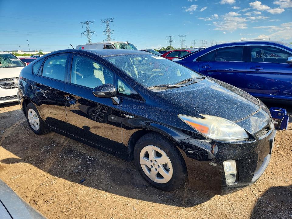 2010 Toyota Prius VIN JTDKN3DU0A0122738 COPART salvage auction — FRONT END, Il - Salvage Certificate, sold $1,600 on 2026-07-21 (photo 4)