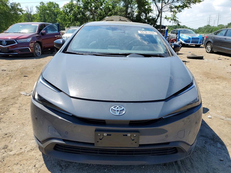 2024 Toyota Prius VIN JTDACAAUXR3026376 COPART salvage auction — FRONT END, Fl - Certificate Of Destruction, sold $7,000 on 2026-07-09 (photo 5)
