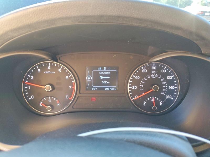 2017 Kia VIN KNAGT4L3XH5153354 COPART salvage auction — FRONT END, Sc - Cert Of Title-Salvage, sold $1,300 on 2026-07-24 (photo 9)