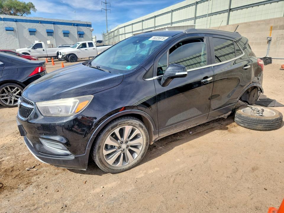 2017 Buick Encore VIN KL4CJASB5HB004392 COPART salvage auction — UNDERCARRIAGE, Nm - Cert Of Title-Salvage, sold $1,200 on 2026-07-09 (photo 1)