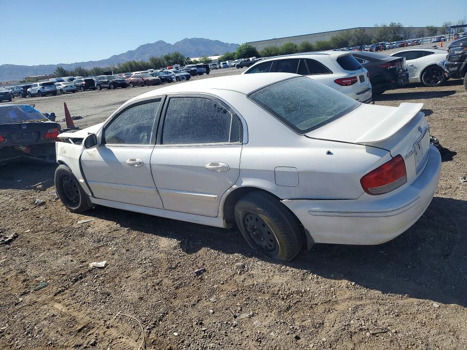 2004 Hyundai Sonata VIN KMHWF25HX4A932107 COPART salvage auction — FRONT END, Nv - Non-Repairable Vehicle Cert, sold $125 on 2026-07-07 (photo 2)