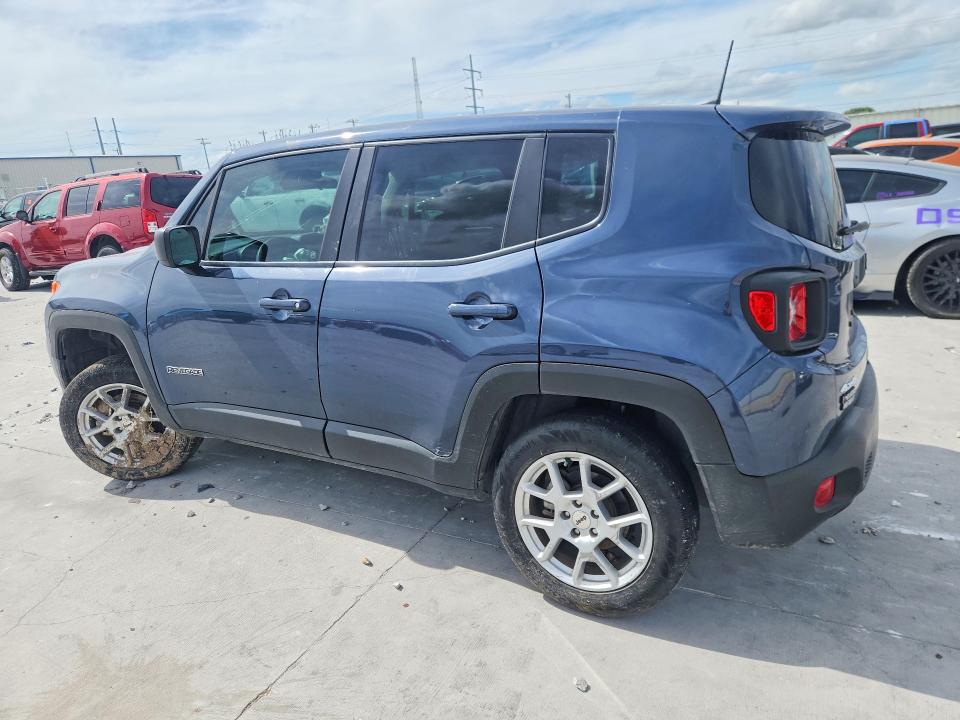 2023 Jeep VIN ZACNJDB12PPP55930 COPART salvage auction — FRONT END, Tx - Salvage Vehicle Title, sold $3,500 on 2026-08-07 (photo 2)