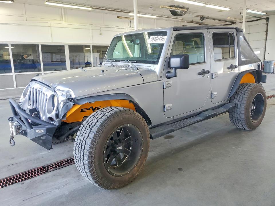 2018 Jeep Wrangler / VIN 1C4BJWDG3JL886475 COPART salvage auction — FRONT END, Wa - Bill Of Sale, sold $5,600 on 2026-07-31 (photo 1)