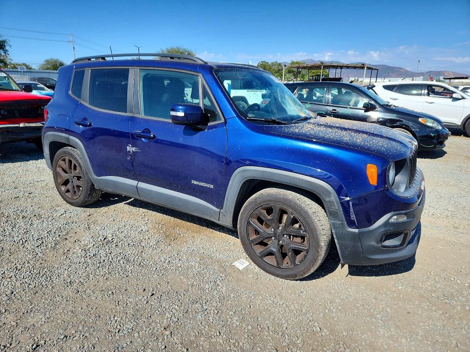 2018 Jeep Renegade VIN ZACCJABB5JPH06178 COPART salvage auction — FRONT END, Ca - Salvage Certificate, sold $1,750 on 2026-07-28 (photo 4)