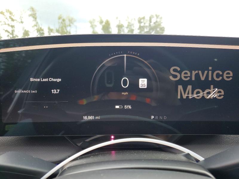 2023 Lucid Air VIN 50EA1TEA2PA008217 COPART salvage auction — FRONT END, Wa - Bill Of Sale, sold $12,100 on 2026-09-21 (photo 9)
