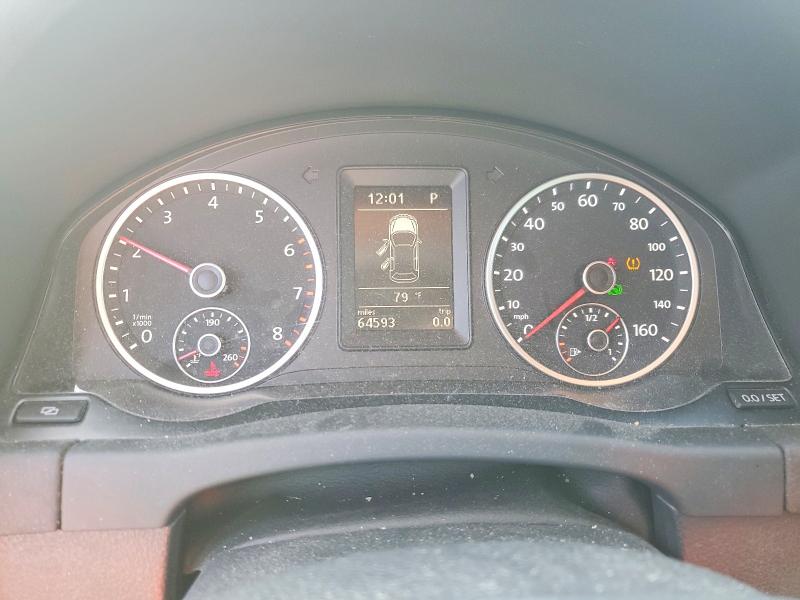 2012 Volkswagen VIN WVGBV7AX2CW591766 COPART salvage auction — FRONT END, Nc - Salvage Certificate Of Title, sold $350 on 2026-07-27 (photo 9)