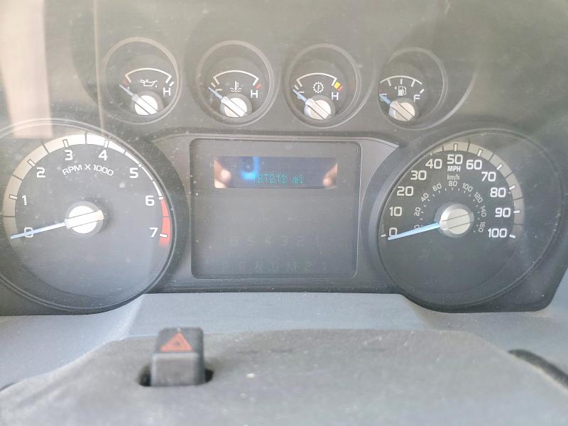 2011 Ford F-250 super duty VIN 1FT7X2A60BEA57491 COPART salvage auction — FRONT END, Nv - Salvage Title, sold $1,250 on 2026-07-08 (photo 9)