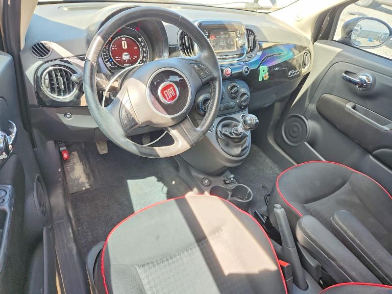2017 Fiat 500 VIN 3C3CFFKR4HT553764 COPART salvage auction — SIDE, Ut - Salvage Certificate, sold $1,850 on 2026-07-10 (photo 8)