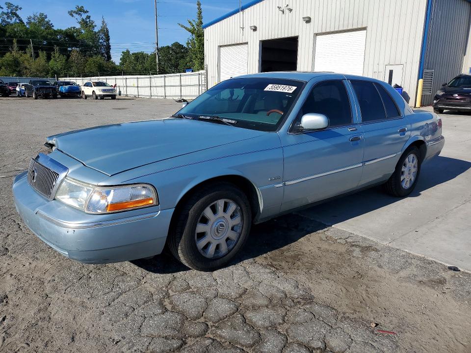 2005 Mercury Grand marquis VIN 2MEHM75W85X600043 — COPART salvage auction photo