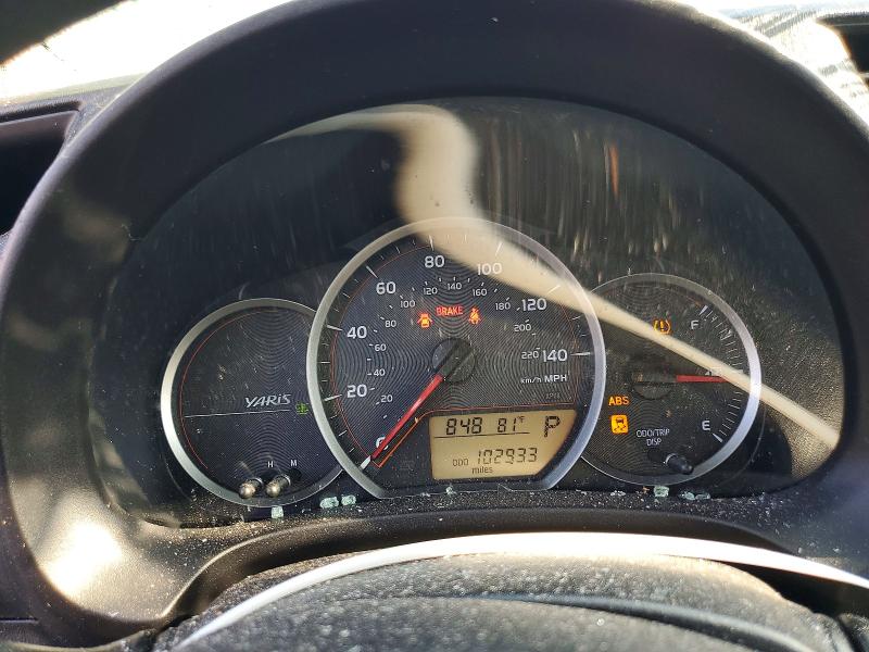 2012 Toyota Yaris VIN JTDJTUD31CD509311 COPART salvage auction — ROOF, Nj - Cert Of Title-Salvage, sold $425 on 2026-07-31 (photo 9)