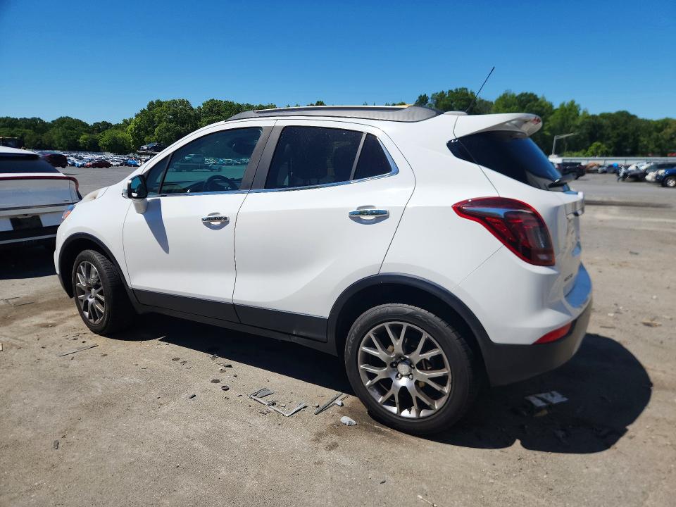 2017 Buick Encore VIN KL4CJ2SB8HB200705 COPART salvage auction — Burn Engine, Nj - Cert Of Title-Salvage, sold $300 on 2026-07-28 (photo 2)
