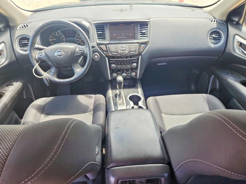 2019 Nissan Pathfinder VIN 5N1DR2MN9KC593007 COPART salvage auction — FRONT END, TX - SALVAGE VEHICLE TITLE, sold $2,600 on 2026-07-02 (photo 8)