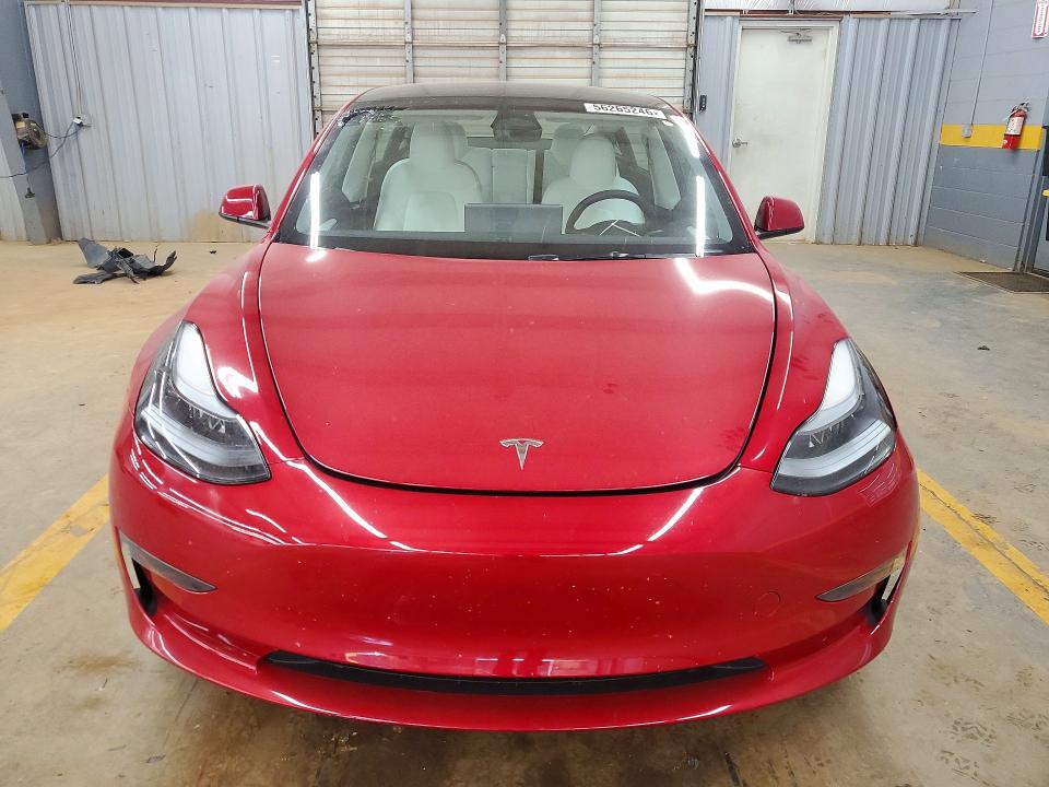 2023 Tesla Model 3 VIN 5YJ3E1EA9PF553442 COPART salvage auction — FRONT END, Salvage Title, sold $350 on 2026-09-09 (photo 5)