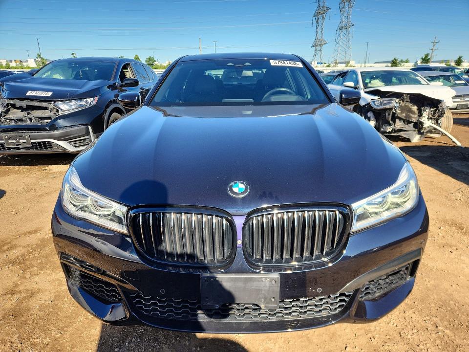 2019 BMW VIN WBA7F2C54KB240379 COPART salvage auction — REAR END, IL - SALVAGE CERTIFICATE, sold $10,300 on 2026-07-30 (photo 5)