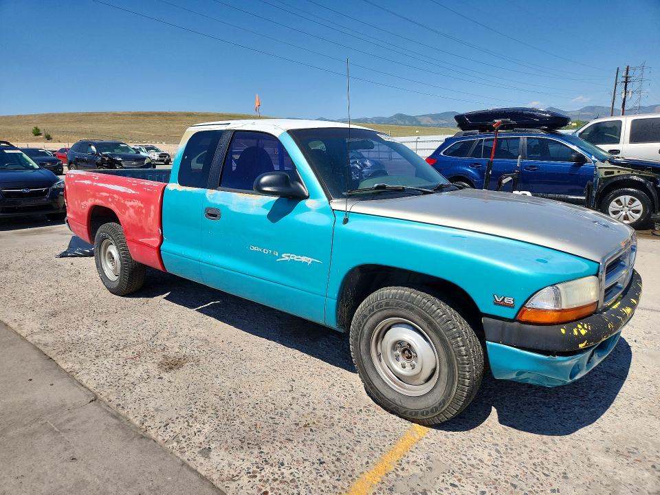 1997 Dodge Dakota VIN 1B7GL23XXVS151045 COPART salvage auction — REAR END, Co - Salvage Title, sold $350 on 2026-07-22 (photo 4)