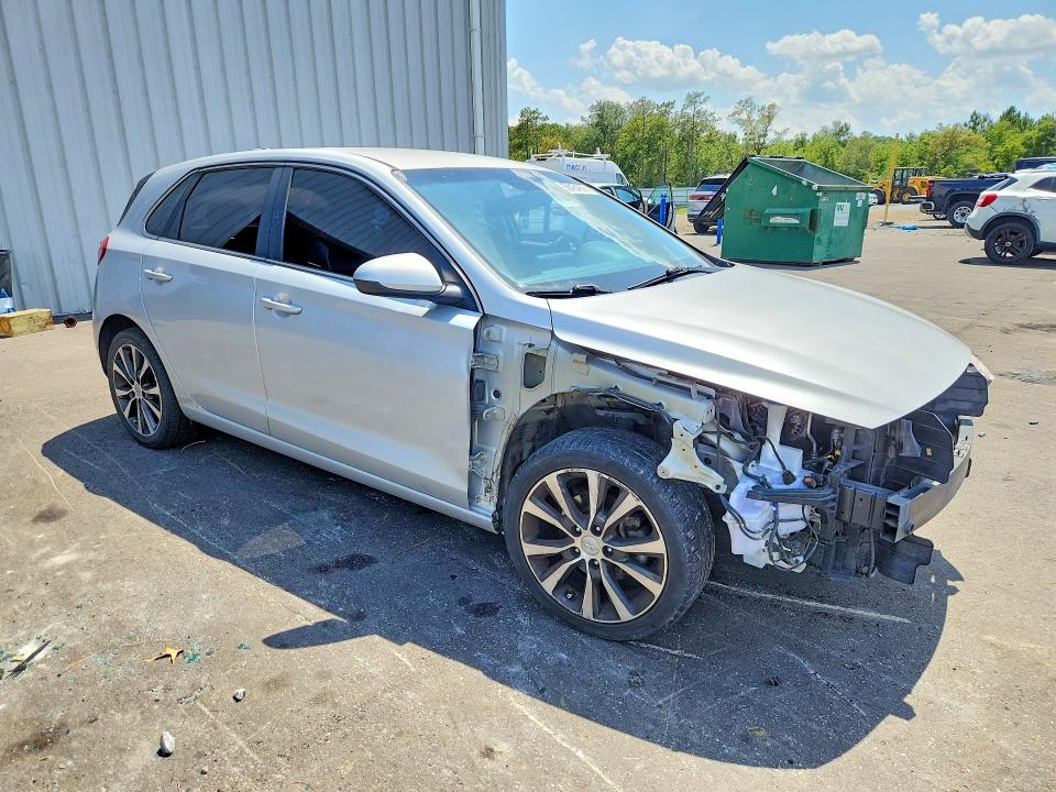2018 Hyundai Elantra VIN KMHH35LE4JU057953 COPART salvage auction — FRAME DAMAGE, FL - CERT OF TITLE SLVG REBUILDABLE, sold $700 on 2026-07-22 (photo 4)