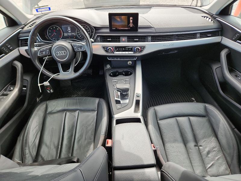 2017 Audi A4 VIN WAUANAF45HN025140 COPART salvage auction — REAR END, Tx - Salvage Vehicle Title, sold $4,200 on 2026-07-16 (photo 8)