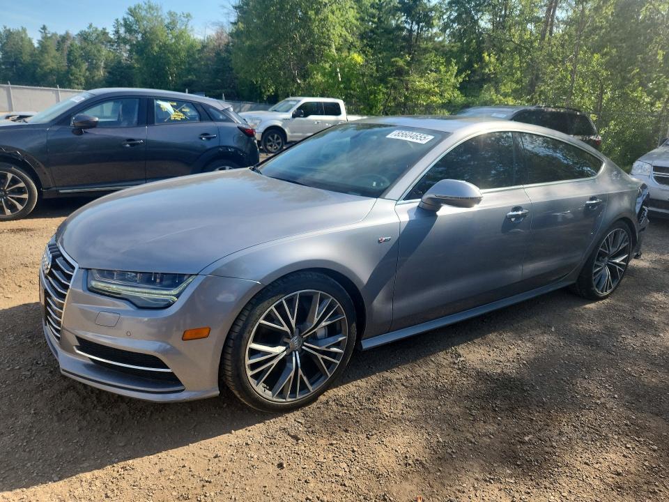 2017 Audi A7 quattro VIN WAU32AFC8HN008065 COPART salvage auction — SIDE, ON - PERMIT NO BRAND - UNFIT, sold $2,150 on 2026-07-23 (photo 1)