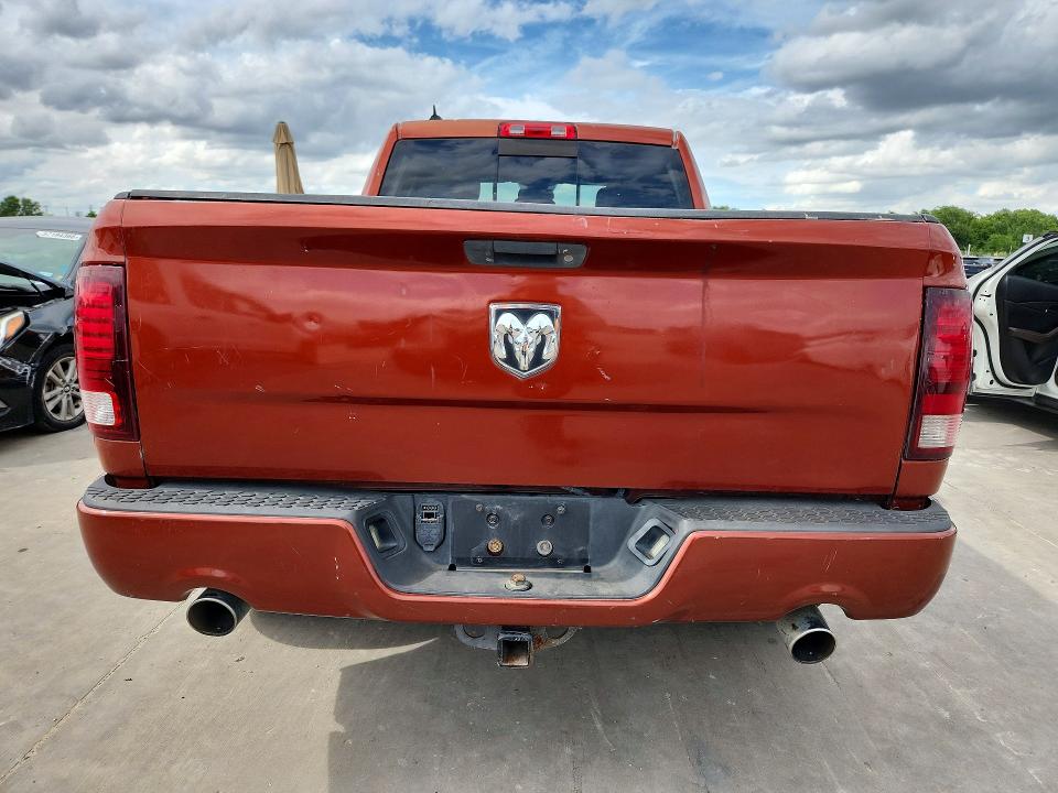 2013 Ram 1500 VIN 1C6RR6HT4DS627526 COPART salvage auction — NORMAL WEAR, Tx - Certificate Of Title, sold $1,600 on 2026-07-02 (photo 6)
