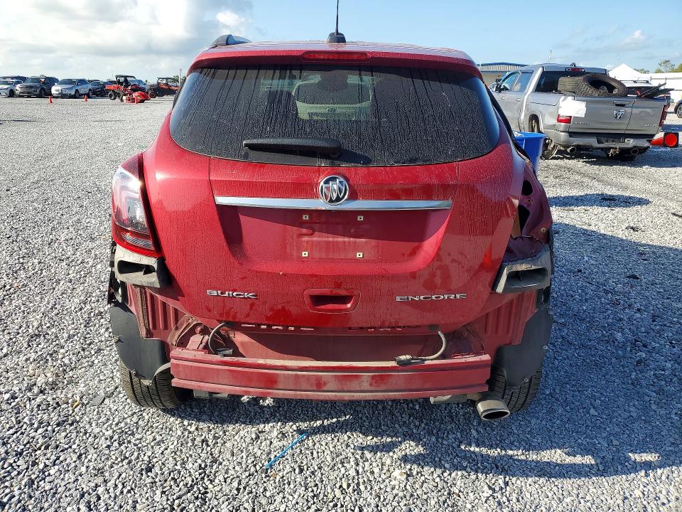 2018 Buick Encore VIN KL4CJBSB8JB528454 COPART salvage auction — REAR END, La - Cert Of Title-Salvage, sold $1,850 on 2026-07-06 (photo 6)