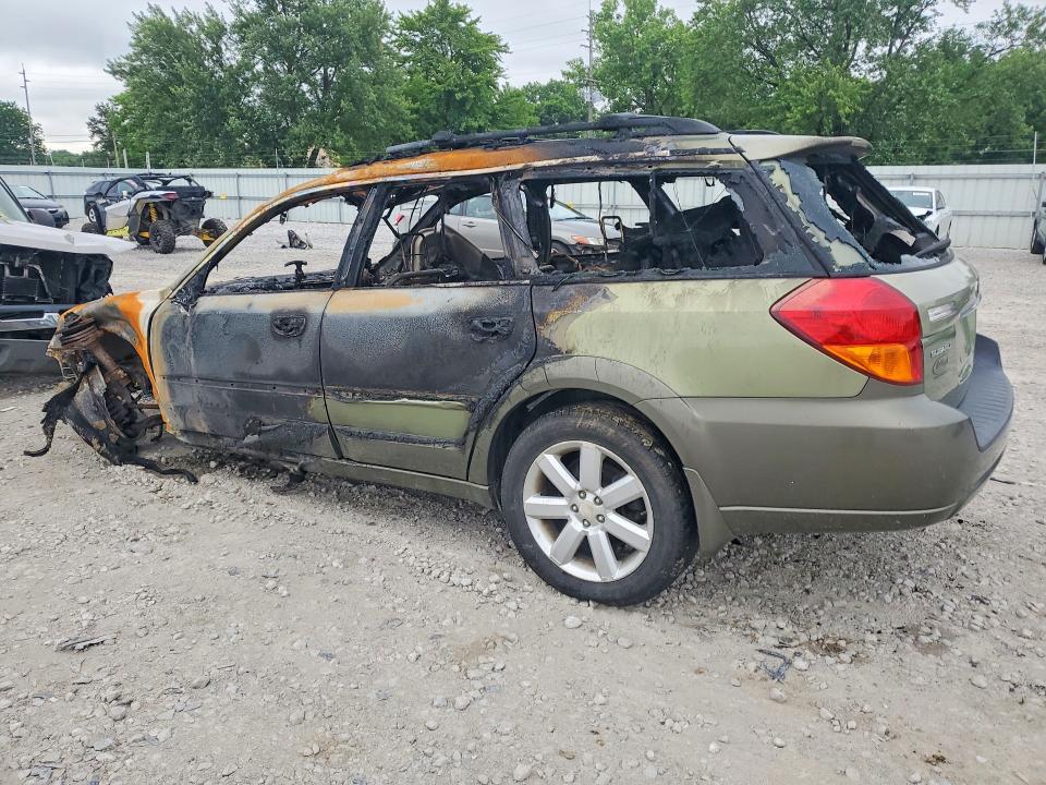 2006 Subaru LEGACY VIN 4S4BP62C767321074 COPART salvage auction — BURN, OH - BILL OF SALE-PARTS ONLY, sold $125 on 2026-07-02 (photo 2)