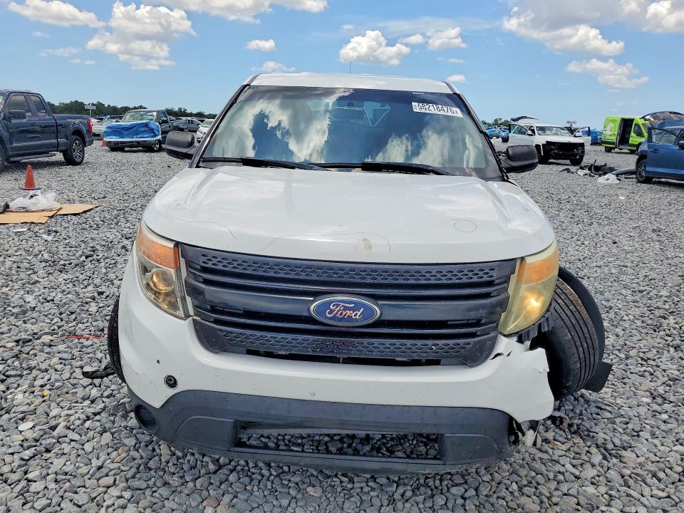 2013 Ford Explorer VIN 1FM5K8AR2DGA04961 COPART salvage auction — FRONT END, Fl - Cert Of Title-Police Slvg Rbld, sold $700 on 2026-07-02 (photo 5)