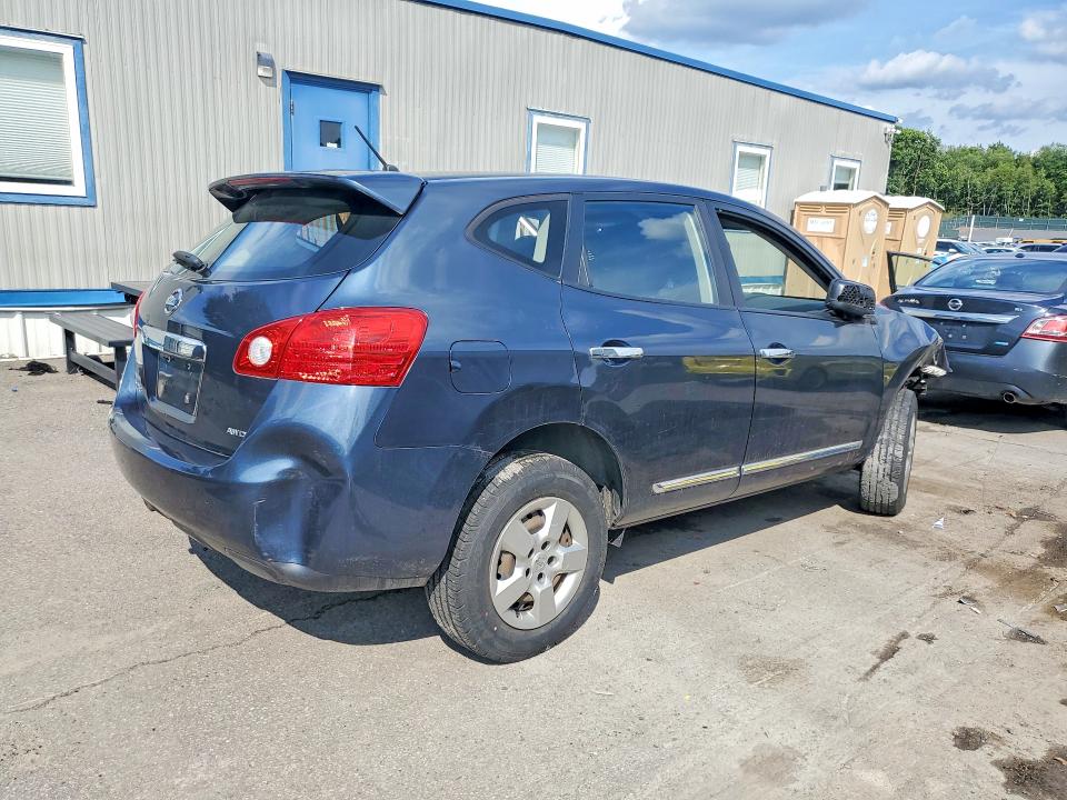 2013 Nissan Rogue VIN JN8AS5MV0DW642307 COPART salvage auction — FRONT END, Pa - Certificate Of Salvage, sold $2 on 2026-07-22 (photo 3)