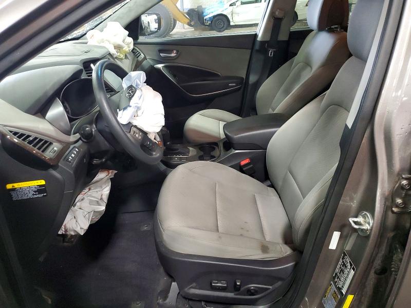 2018 Hyundai Santa fe VIN 5XYZUDLB8JG536996 COPART salvage auction — FRONT END, Mn - Cert Of Title-Salvage, sold $225 on 2026-07-28 (photo 7)