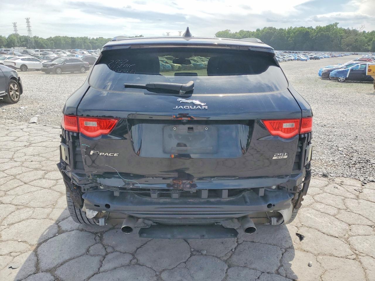 2018 Jaguar F-Pace VIN SADCK2FXXJA322037 COPART salvage auction — Rear End, TN - SALVAGE CERTIFICATE, sold $5,100 on 2026-07-09 (photo 6)